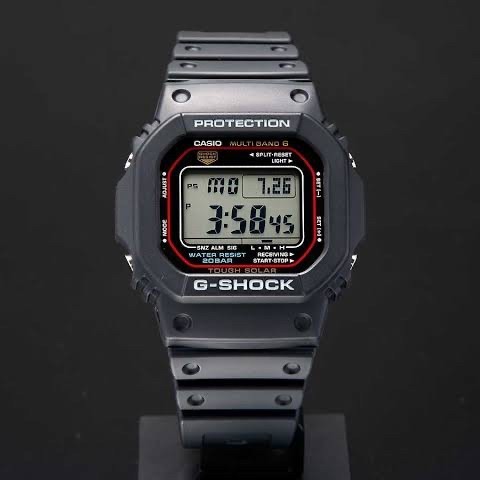 Casio Gshock Gw M5610U-1 Multiband Tough Solar