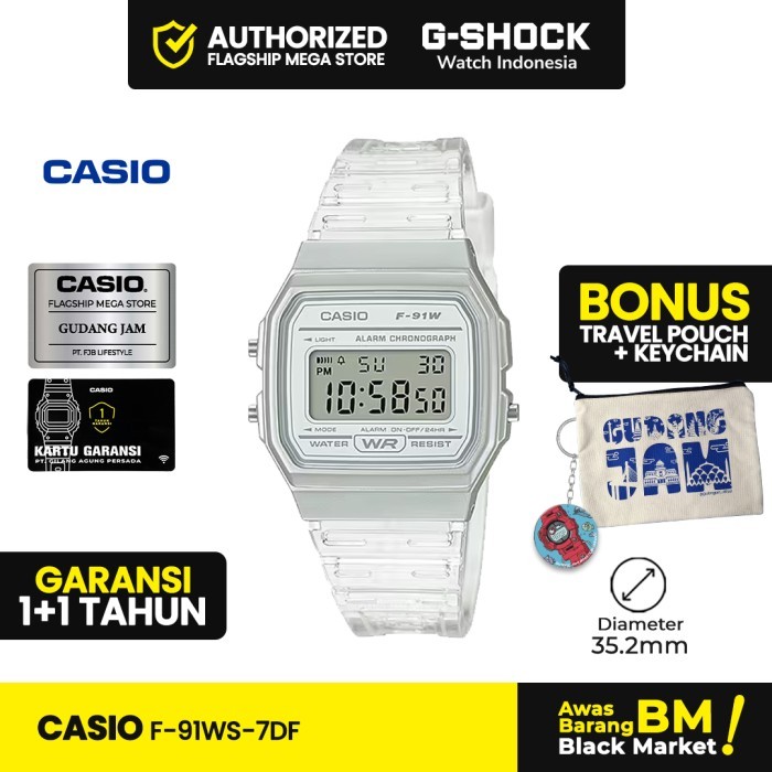 Casio General F-91Ws-7Df F-91Ws F-91 F91Ws F 91Ws