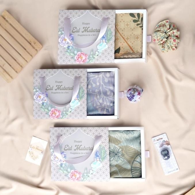 TERLARIS HAMPERS Hijab Premium Motif/Hampers Gift Box/Hampers Lebaran