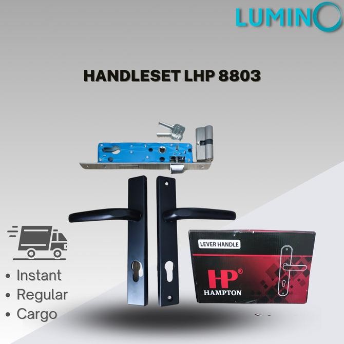 ready gagang pintu hampton / handle set lhp 8803 / handle set pintu minimalis hampton gagang pintu p