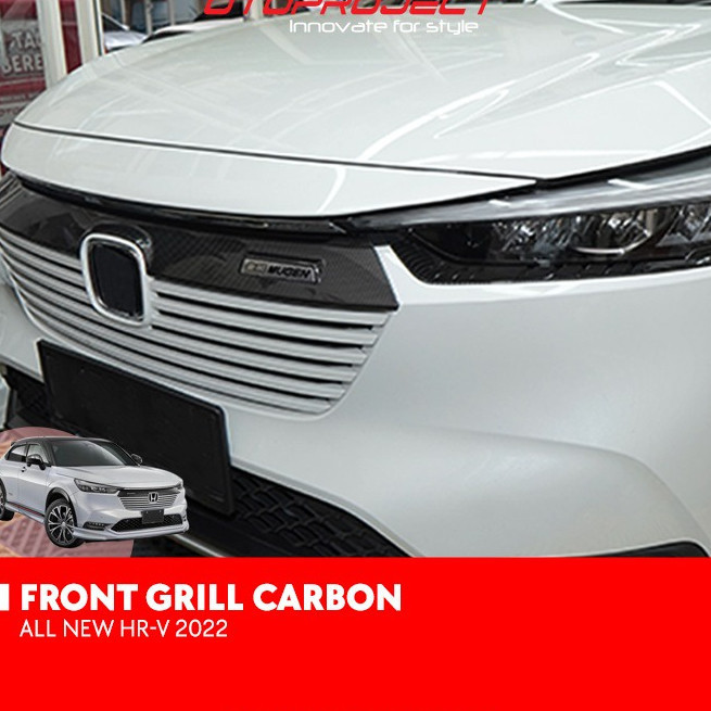 Otoproject - Front Grill A.N Hrv 2022 Mugen Carbon | Grill Depan Hrv 2022