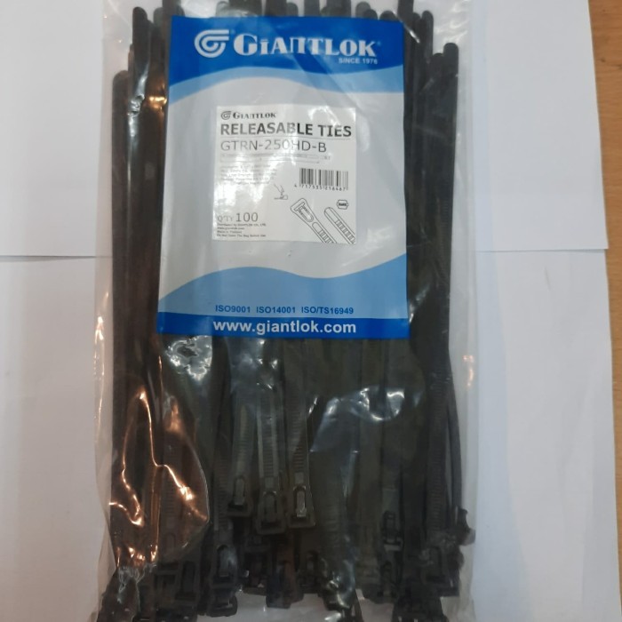 

KABEL TIES BISA DI BUKA 250MM GIANTLOK