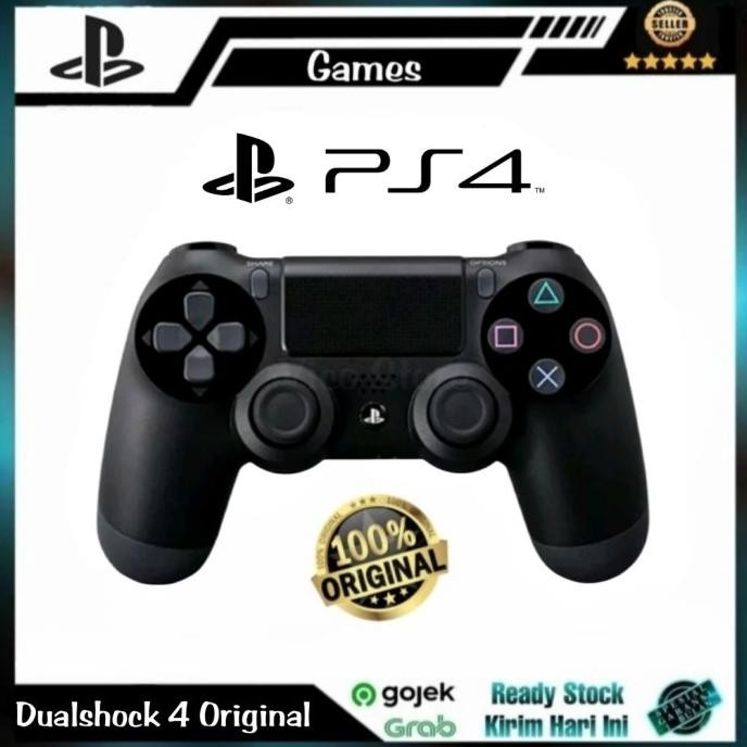 ORIGINAL STIK PS 4 ORI MESIN PABRIK STICK PS4 DS4 LIGHT BAR ORIGINAL SONY