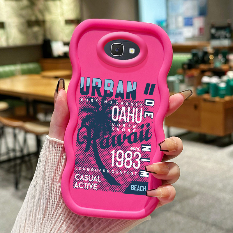 Casing Hp Untuk Samsung J7 Prime Case Casing silikon tahan Kasing HP Softcase jaman dulu Macaron Ces