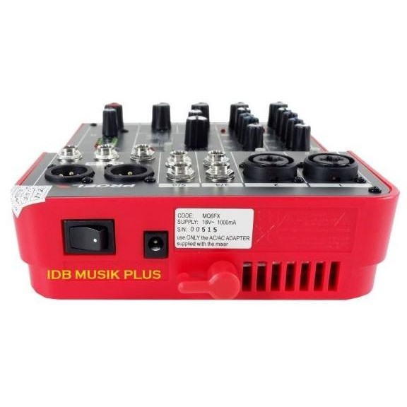 Murah Mixer 6 Channel Proel Mq6Fx Mq 6Fx Mq6 Fx Original Proel
