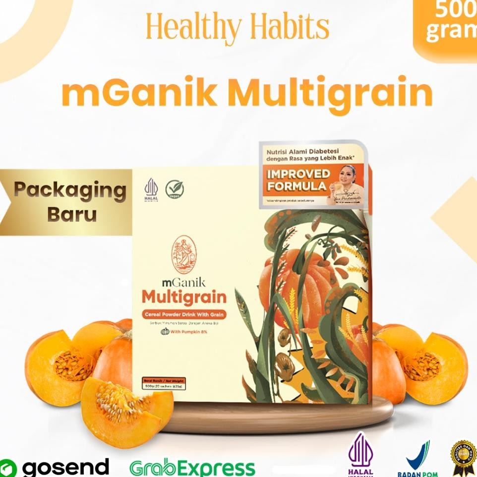 

HealthyHabit Mgani Multrain Labu Uning Gr 1 Bo Food Diabete Ala Bpom Ready
