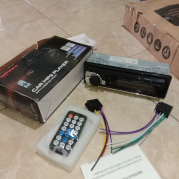 TAFFWARE CAR AUDIO JSD-520 TAPE MOBIL JSD520 BLUETOOTH USB WITH REMOTE