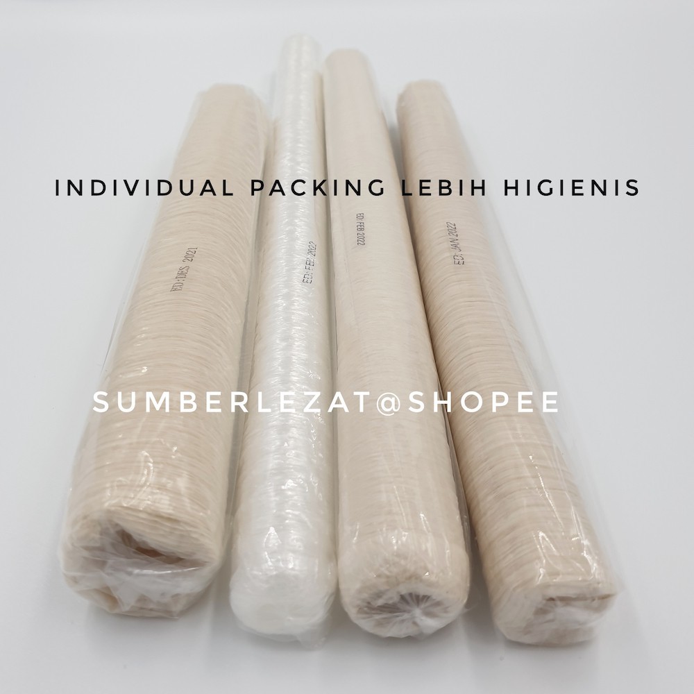 

28AHA 23 mm CLEAR Casing Selongsong Sosis Bakar Jumbo Kolagen Collagen Edible Halal Food Grade