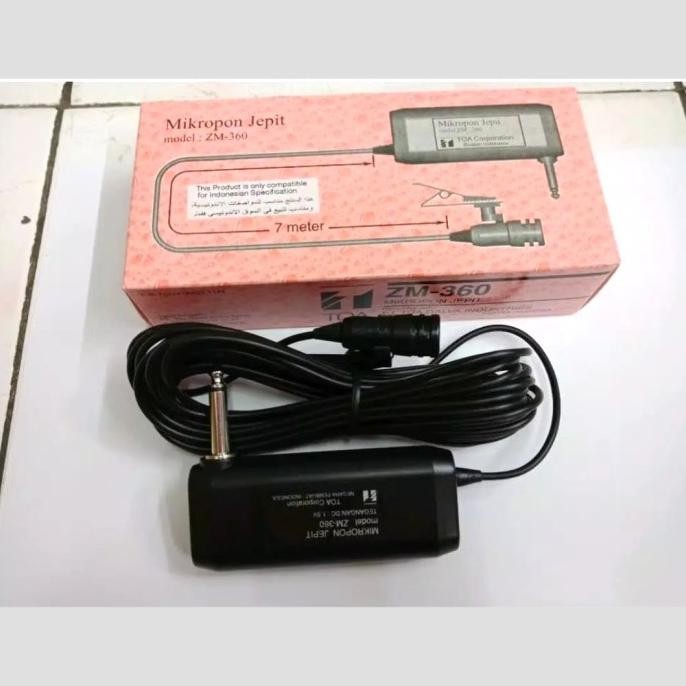 Mic Jepit Toa Original Zm-360 Berkualitas