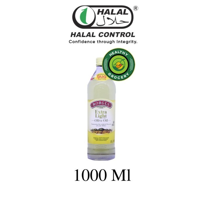 

BORGES EXTRA LIGHT OLIVE OIL 1 LITER MINYAK ZAITUN