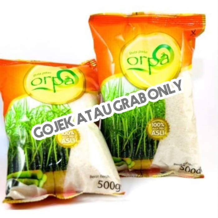 

GULA PASIR KEMASAN 500 GRAM MERK ORPA
