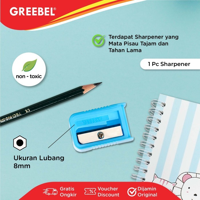 

GREEBEL PAKET ALAT TULIS TEMPAT PENSIL / STATIONERY SET 720T / BINGKISAN HAMPERS ULANG TAHUN ANAK