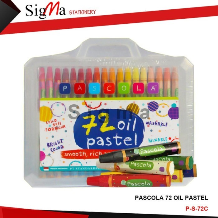 

CRAYON MURAH PASCOLA 72 WARNA