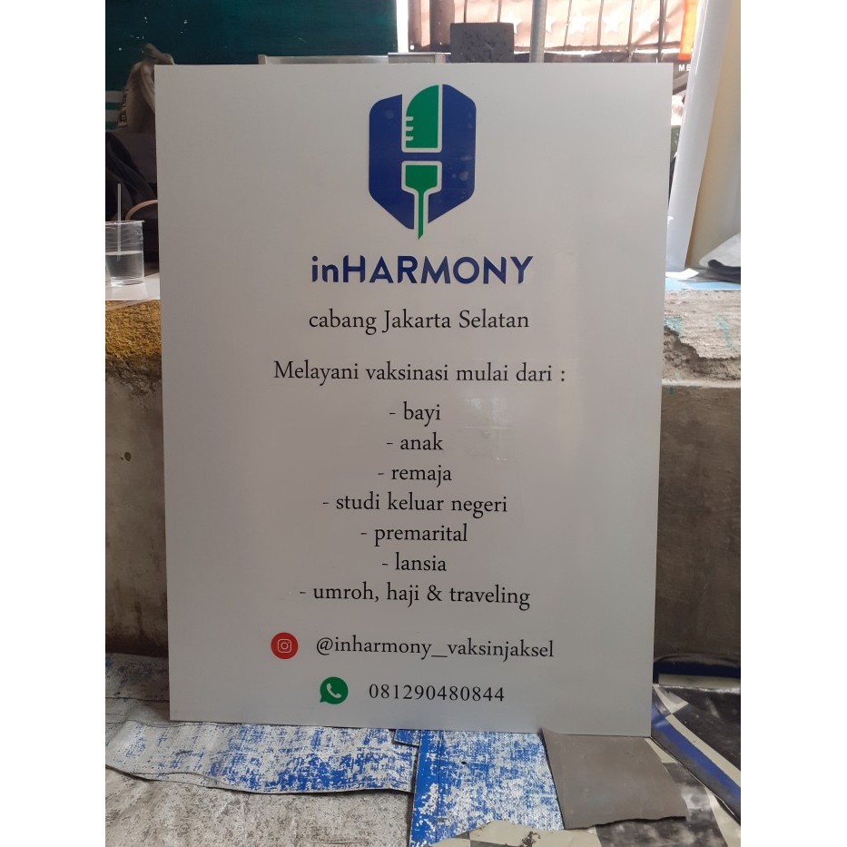 

PAPAN NAMA DOKTER - APOTEK - KLINIK - CUSTOM