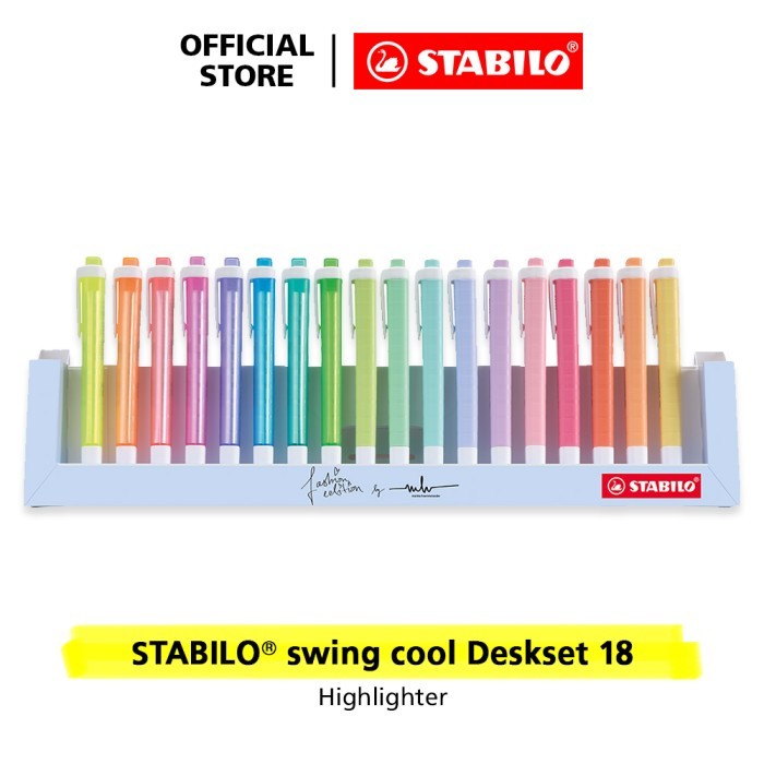 

STABILO SWING COOL DESKSET 18'S / FASHION EDITION / HIGHLIGHTER
