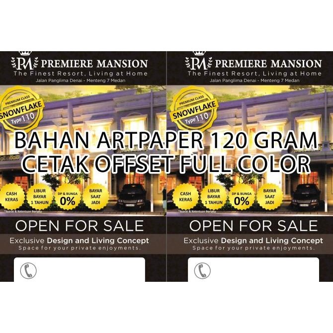 

Promo CETAK FLYER / BROSUR A4 FULL COLOR DUA SISI COD