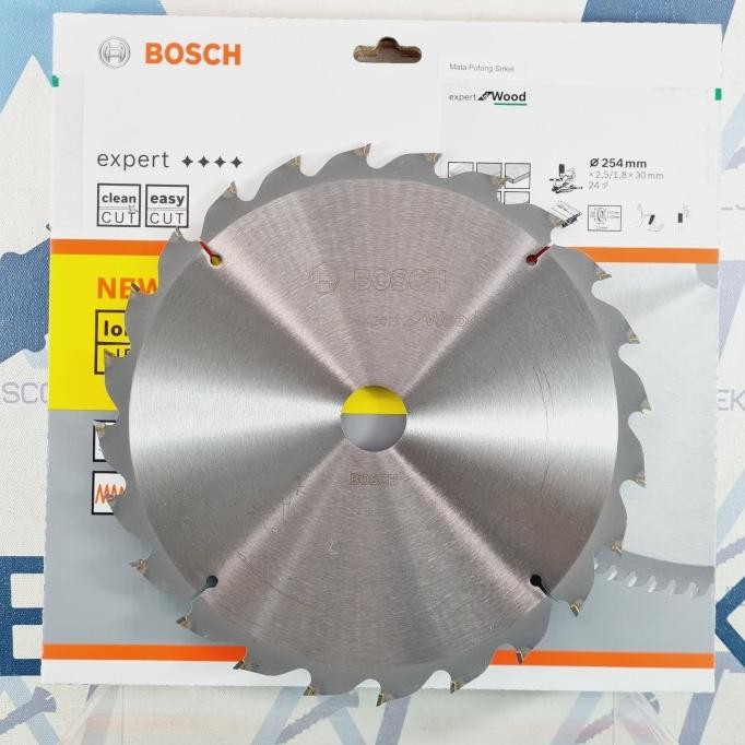 BOSCH MATA GERGAJI KAYU 10 INCH 24T CIRCULAR SAW BLADE