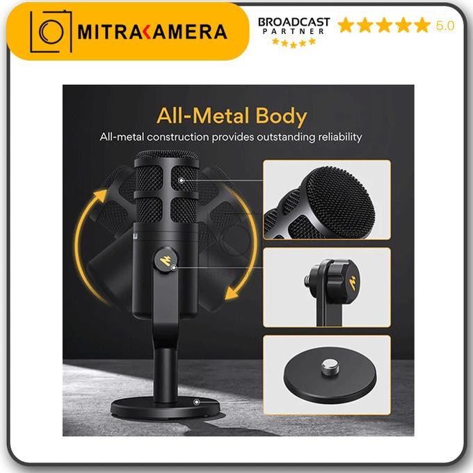 Murah Maono Pd100 Podcaster Dynamic Xlr Maono Pd-100 Microphone