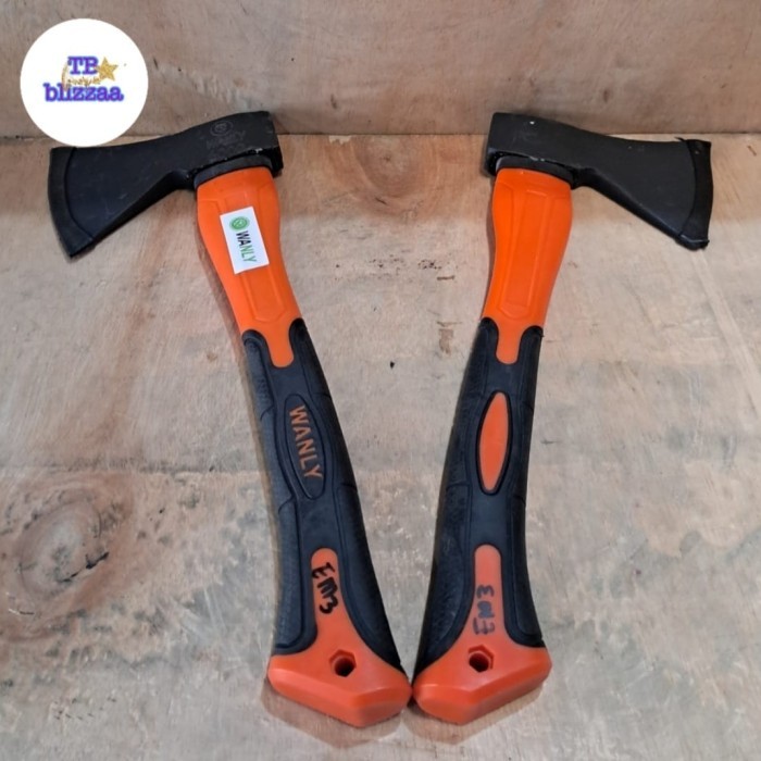 TERBARU Kapak 600gram Kampak Baja Kapak Gagang Fiber High Quality Kapak Baja