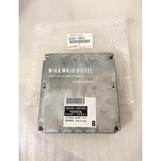 89661-26B31 Ecu Computer Engine Komputer Mesin Toyota Hiace 2005-2014 Terlaris