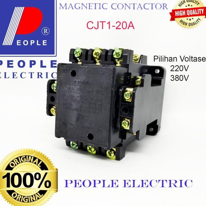 CONTACTOR KONTAKTOR CJT1-20A