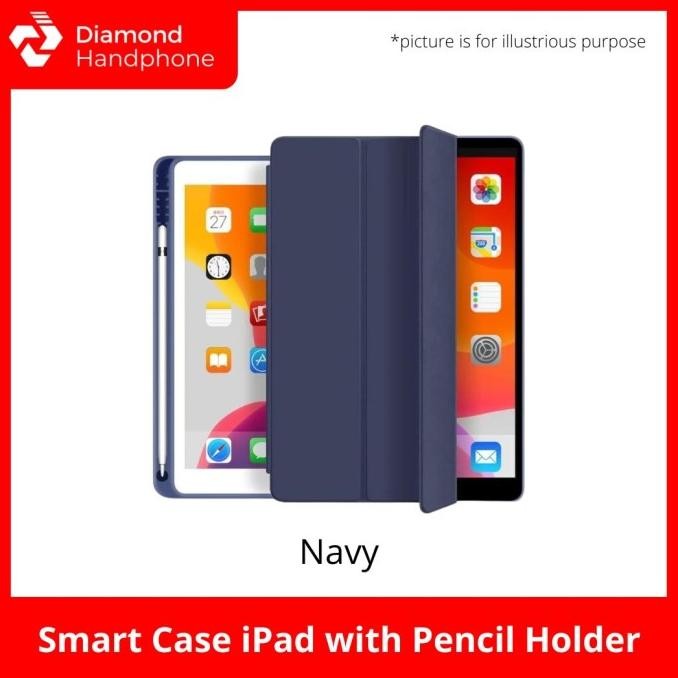 

Terlaris Case Ipad / Ipad Pro / Ipad Air / Ipad Mini With Apple Pencil Holder Ready Stok