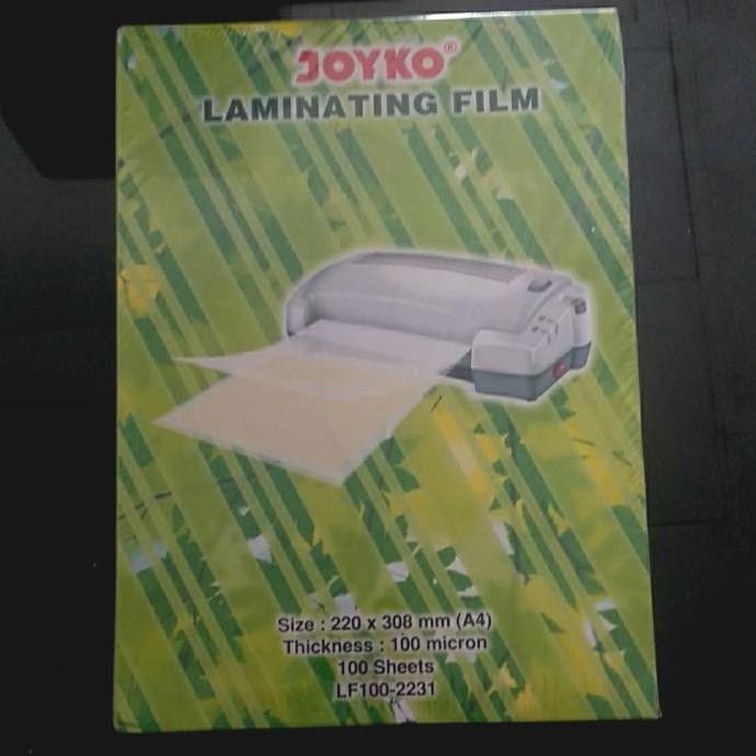 

Promo Plastik Laminating / Laminating Film joyco 220308mm (A4) COD