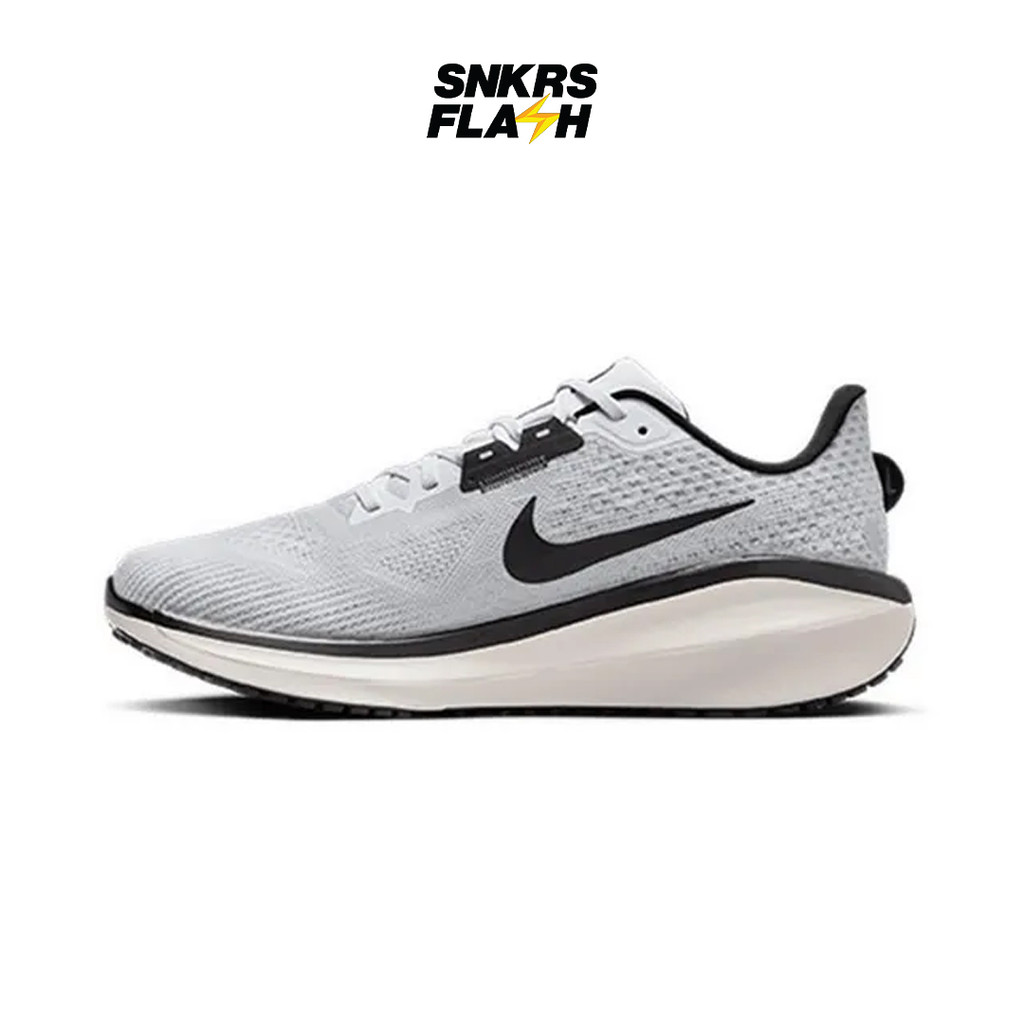 NIKE Vomero 17 White Pure Platinum Sepatu Lari Pria - FB1309104 - Size 42