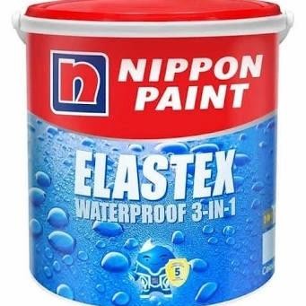 Cat Tembok Anti Bocor/Waterproofing Nippon Elastex (5 Kg) Original