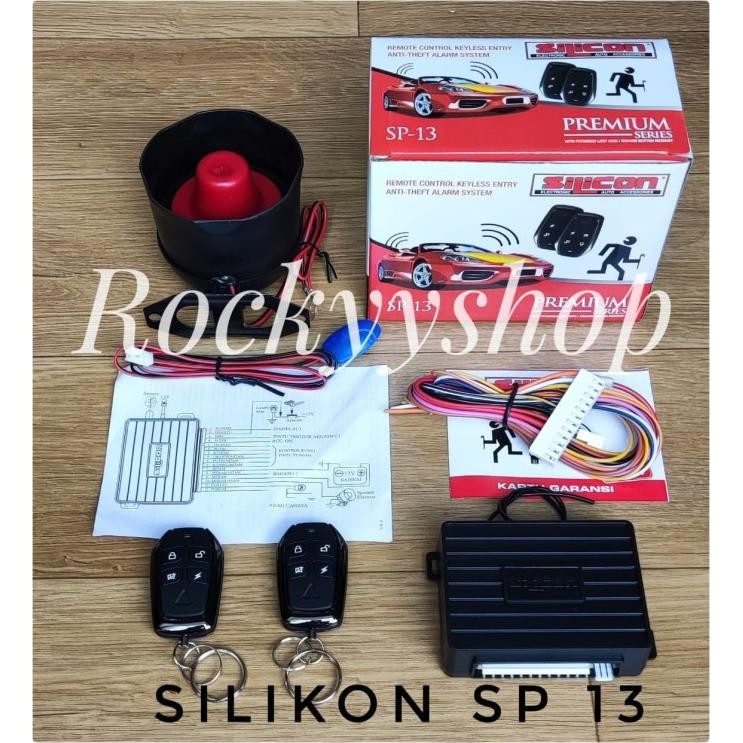 Alarm Mobil Silicon Sp 770 Original Dan Terlaris