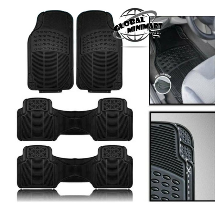 TERLARIS KARPET MOBIL 3 BARIS UNIVERSAL AVANZA / XENIA / VELOZ 2012 - 2014 GM