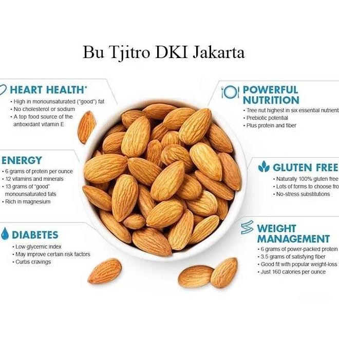 

BIG SALE 1 KG KACANG ALMOND PANGGANG KUPAS NATURAL PREMIUM BLUE DIAMOND U.S.A !!!!!