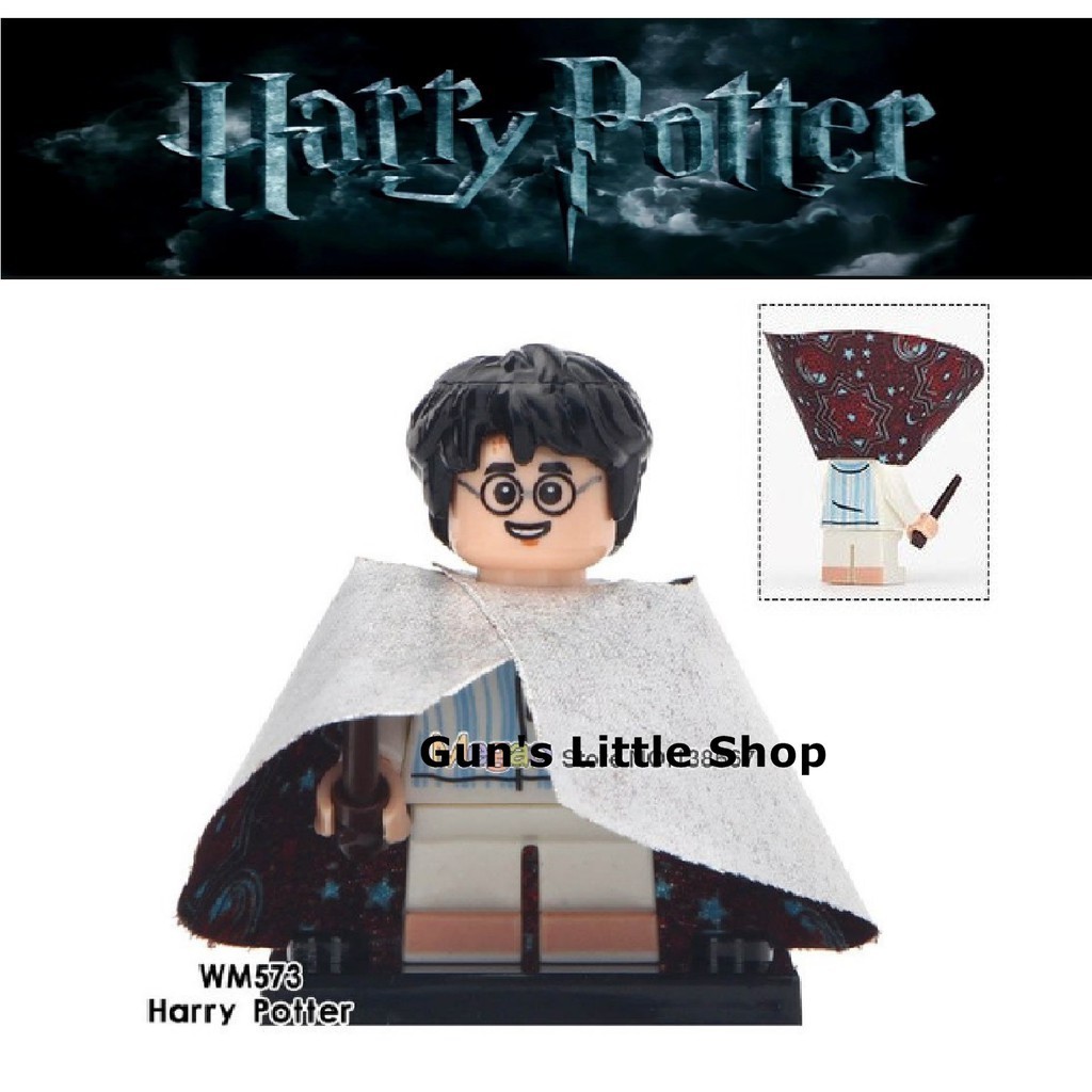 Mini Action Figure - Harry Potter Movie HARRY with invisible cloack harpot tanpa dus