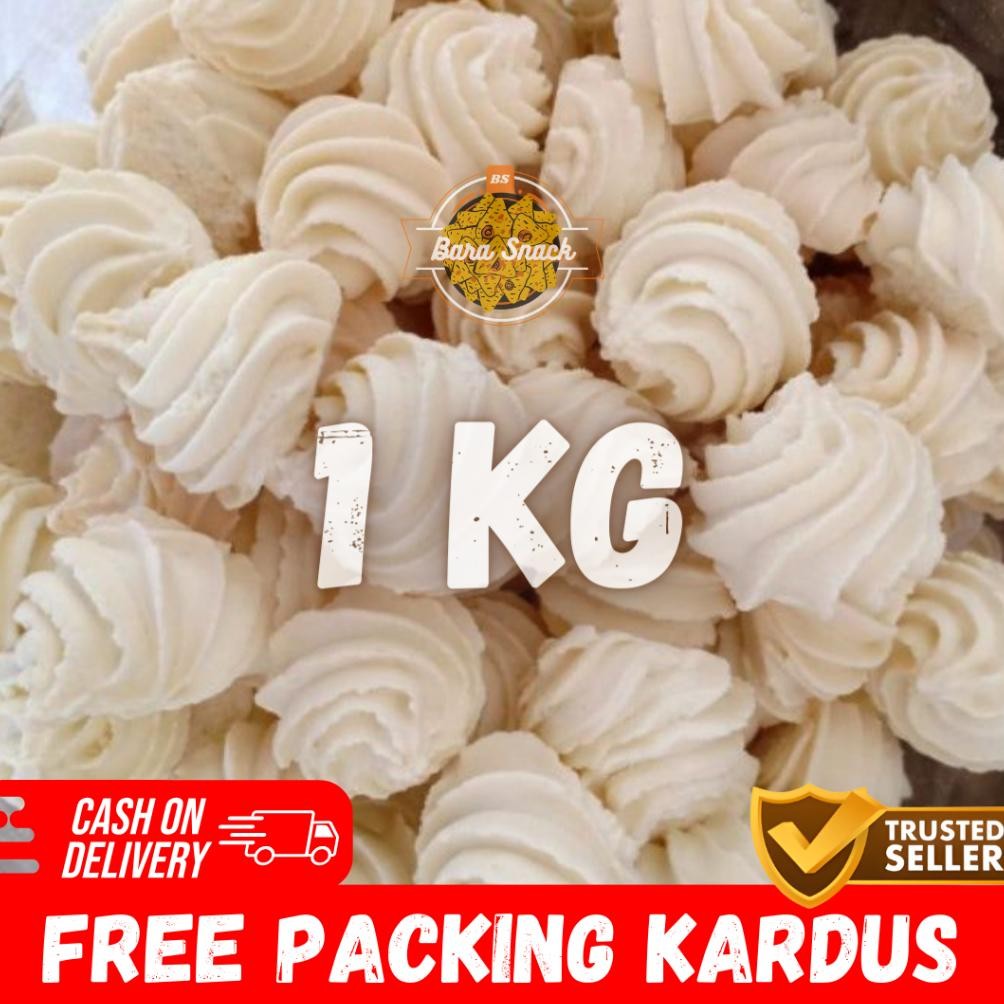

YBW-2429 [ 1KG ] Kue Sagu Susu Mini / Kue Kering Semprit Bulat Punya Rasa / Camilan Snack Kiloan Murah -K Viral