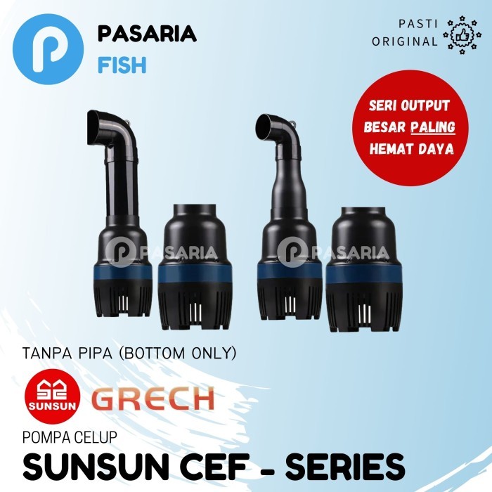 SUNSUN GRECH CEF 16000/CEF 22000/CEF 26000/CEF 30000 Pompa Celup Kolam