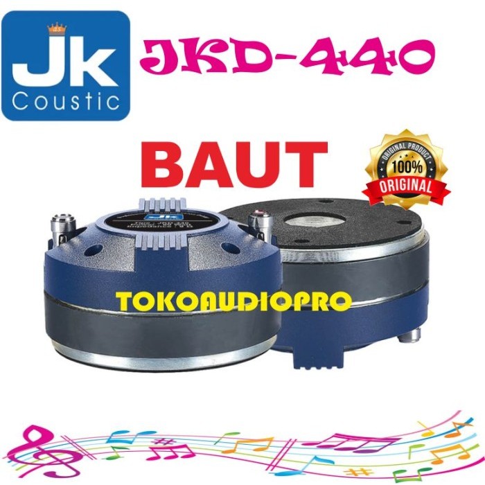 Jk coustic jkd440t jkd-440t driver speaker Terbaru Berkualitas