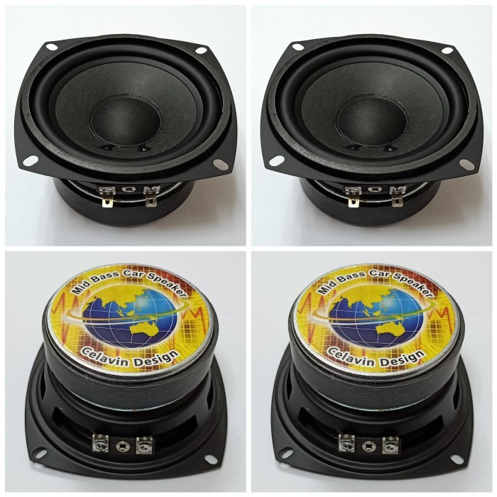 Speaker Midbass 4inch Celavin Design Terbaru Berkualitas