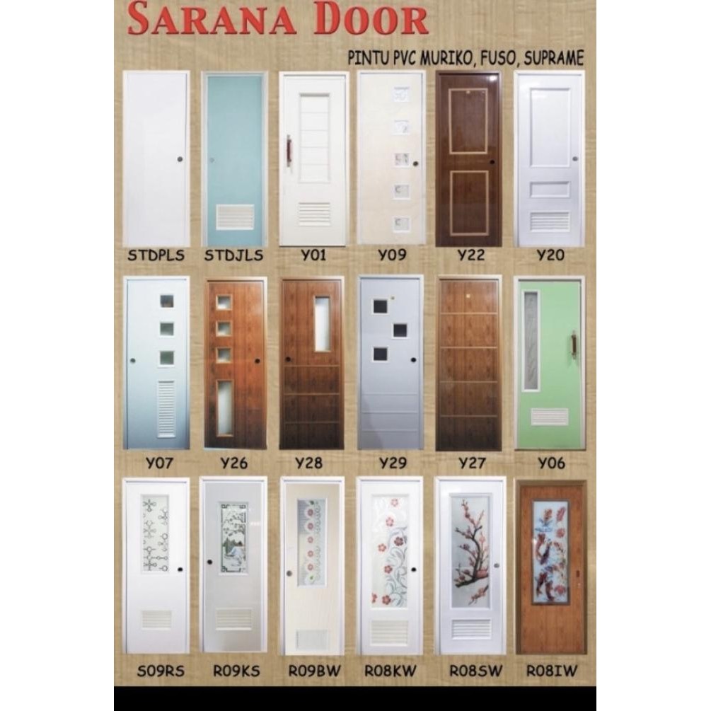 Pintu Pvc Custom Daun Pintuuu Betaaleollshop