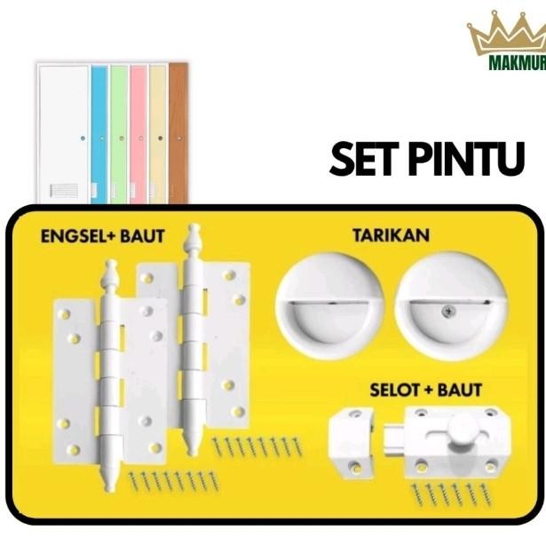 Pintu Pvc Kamar Mandi Wc Toilet Phoenix 70X195 Polos Warna 89Jhiuyw0P