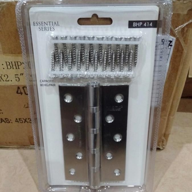 Engsel Pintu 5 Inch 3Mm Paloma Stainless Bhp 414 Original Dan Terpercaya