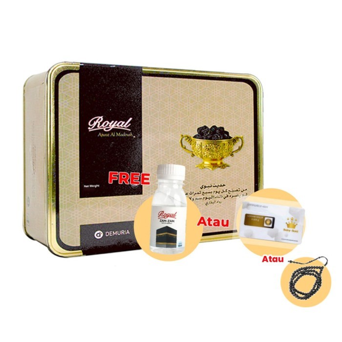 

Kurma Ajwa Al-Madinah Royal 850gr Kurma Ajwa Premium Ajwa Madinah