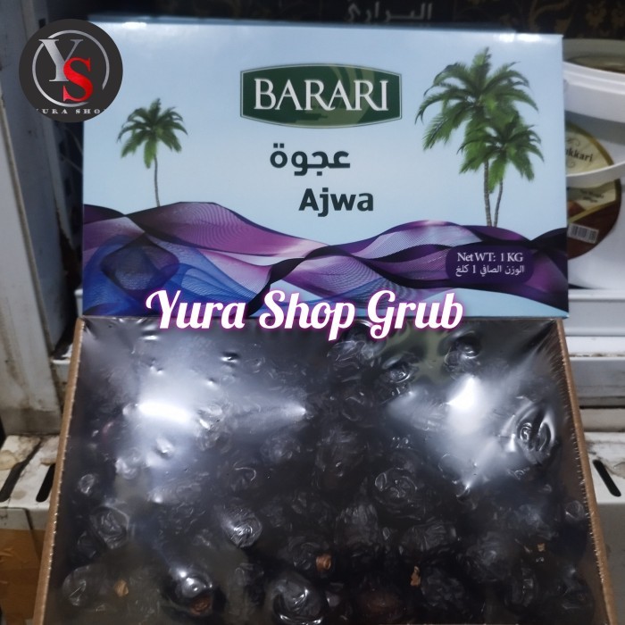 

Kurma Ajwa Barari Original Premium 1kg Grosir Kurma Ajwa Nabi