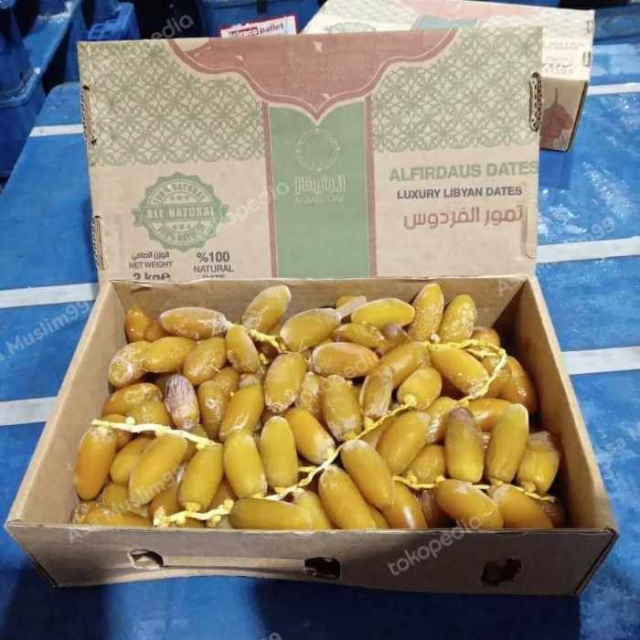 

Kurma muda al firdaus / ruthab libya al firdaus / ruthob alfirdaus 1kg