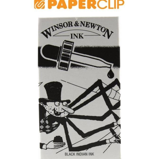 

MELAYANI FAKTUR PAJAK! DRAWING INK WINSOR 30ML BLACK INDIAN INK 1011030DI