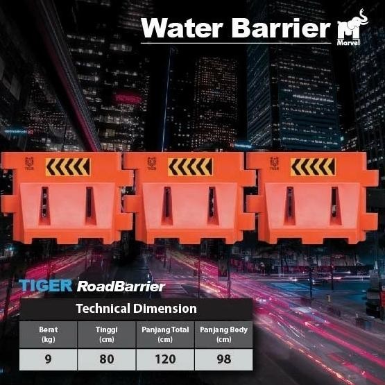 

Diskon Branding Logo Nama Perusahaan Pada Water Barrier Tiger Pembatas Jalan Road Barrier