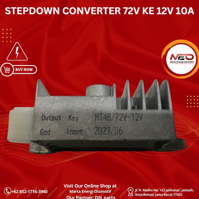 Diskon Dc To Dc Converter Stepdown Converter 72V To 12V Motor Listrik Sepeda Listrik