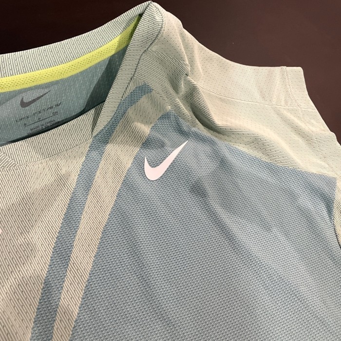 Terbaru Mens Tenns Nike Dri-Fit Adv Ss Rafa Nadal Original Tenis Baju Elite Terlaris