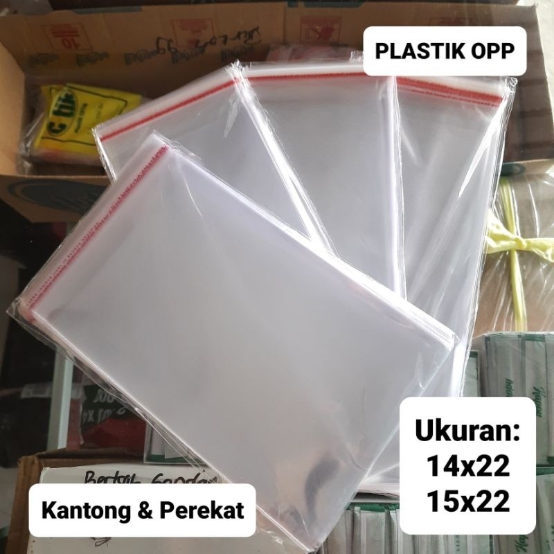 

PROMO plastik undangan opp 14x22 15x22 pernikahan hajatan perekat 03 selaer