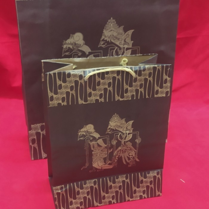 Paper Bag Buku Motif Wayang New Isi 12 Pcs Terlaris Dan Termurah