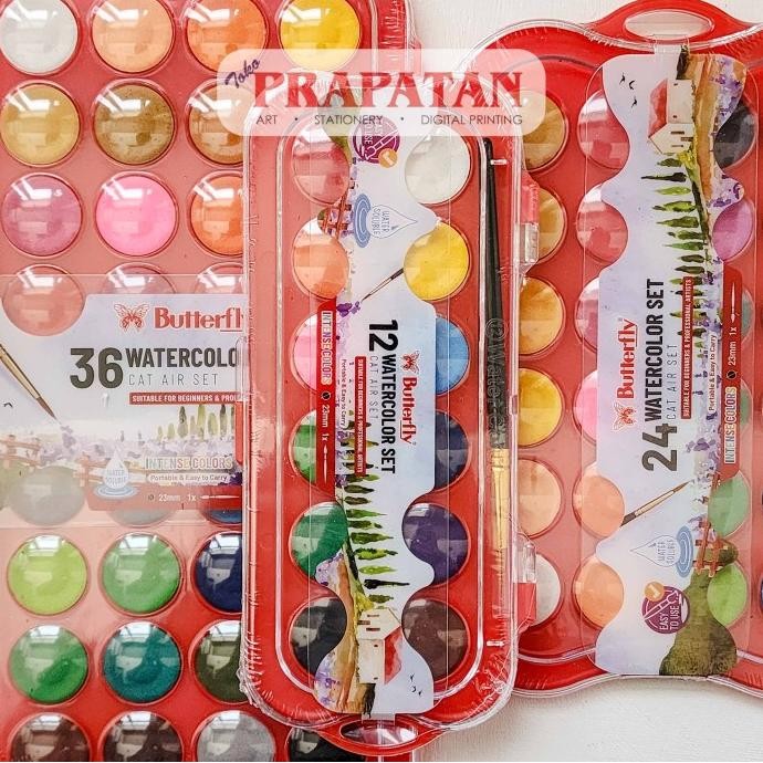 

$$$$] Butterfly Watercolor Block Set | Cat Air Set